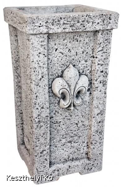 kö virágtartók,beton virágtartók,kaspó,balkonláda,virágláda,virágtartó,kaspó